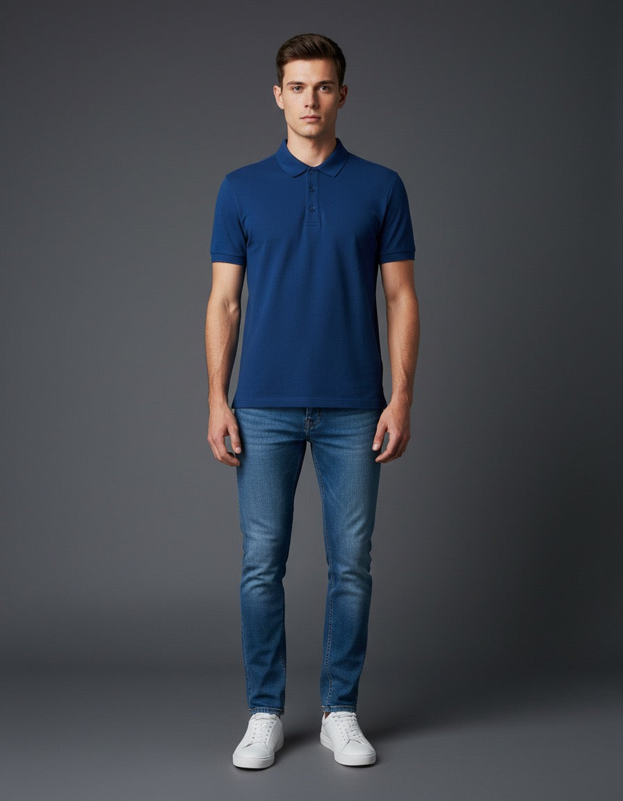 Blue Polo T-shirt