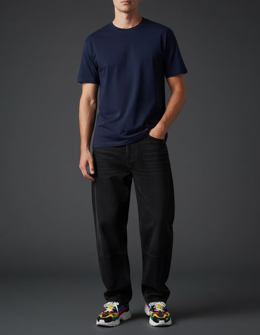 Navy Blue Crew T-shirt